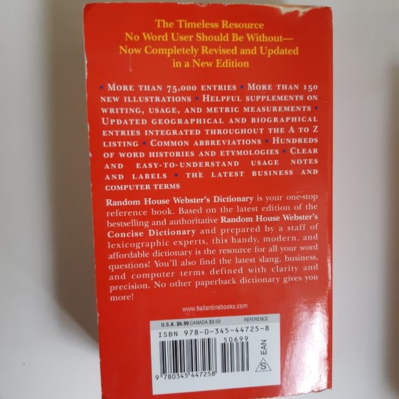 Canadian Thesaurus And Webster's Dictionary - Picture 5 of 8